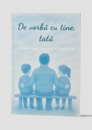 Cadou pentru tata - Jurnal „De vorbă cu tine” - carte amintiri familie, cadou pentru copii