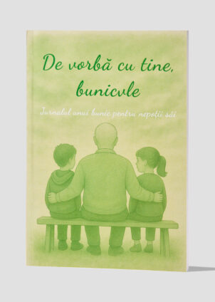 Cadou pentru bunicul – Jurnal „De vorbă cu tine, bunicule” – carte amintiri pentru nepoți