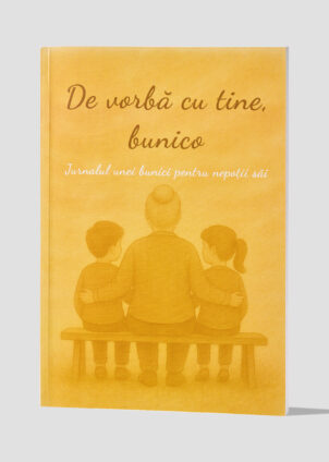 Cadou pentru bunica - Jurnal „De vorbă cu tine, bunico” - carte amintiri pentru nepoți