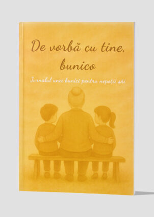 Cadou pentru bunica - Jurnal „De vorbă cu tine, bunico” - carte amintiri pentru nepoți