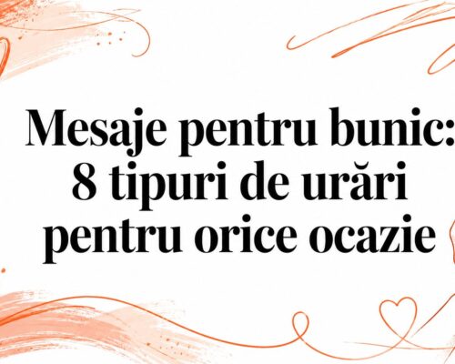 Mesaje pentru bunic: 8 tipuri de urări pentru orice ocazie