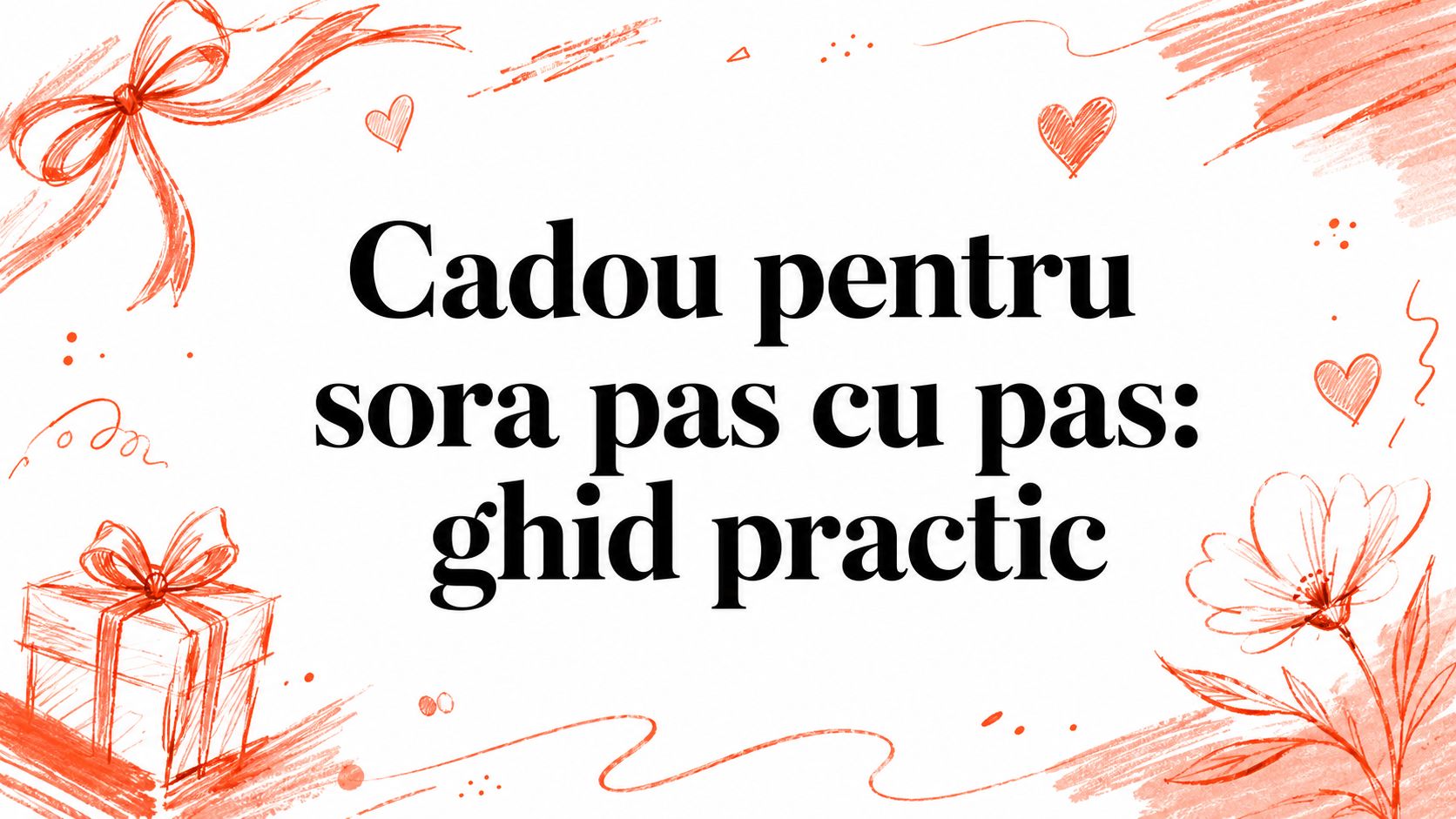 Cadou pentru sora pas cu pas: ghid practic