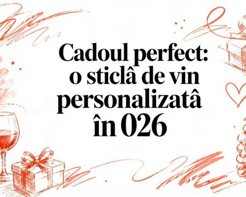 Cadoul perfect: o sticla de vin personalizata în 2026