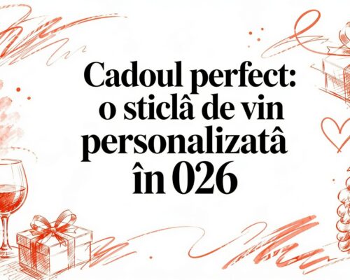 Cadoul perfect: o sticla de vin personalizata în 2026