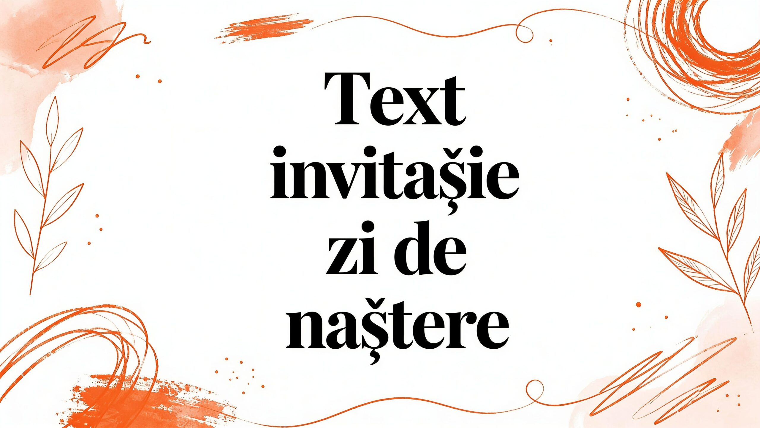 Text invitatie zi de nastere: Text invitație zi de naștere